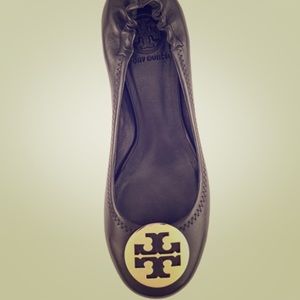 Tory Burch Black Reva flats